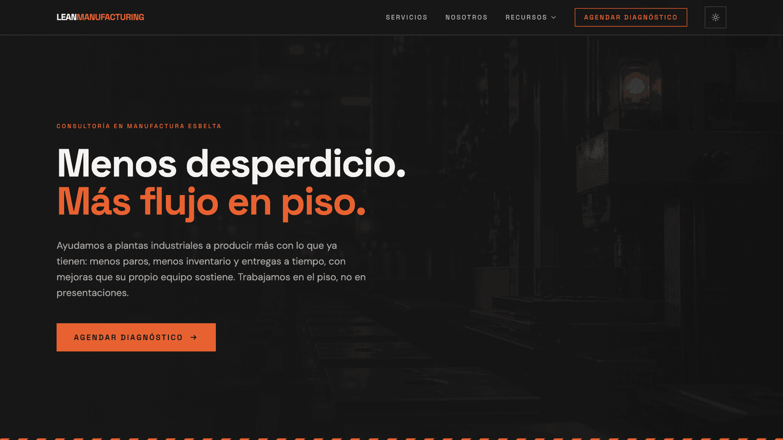 LeanManufacturing.mx: a consultancy platform that answers questions on its own