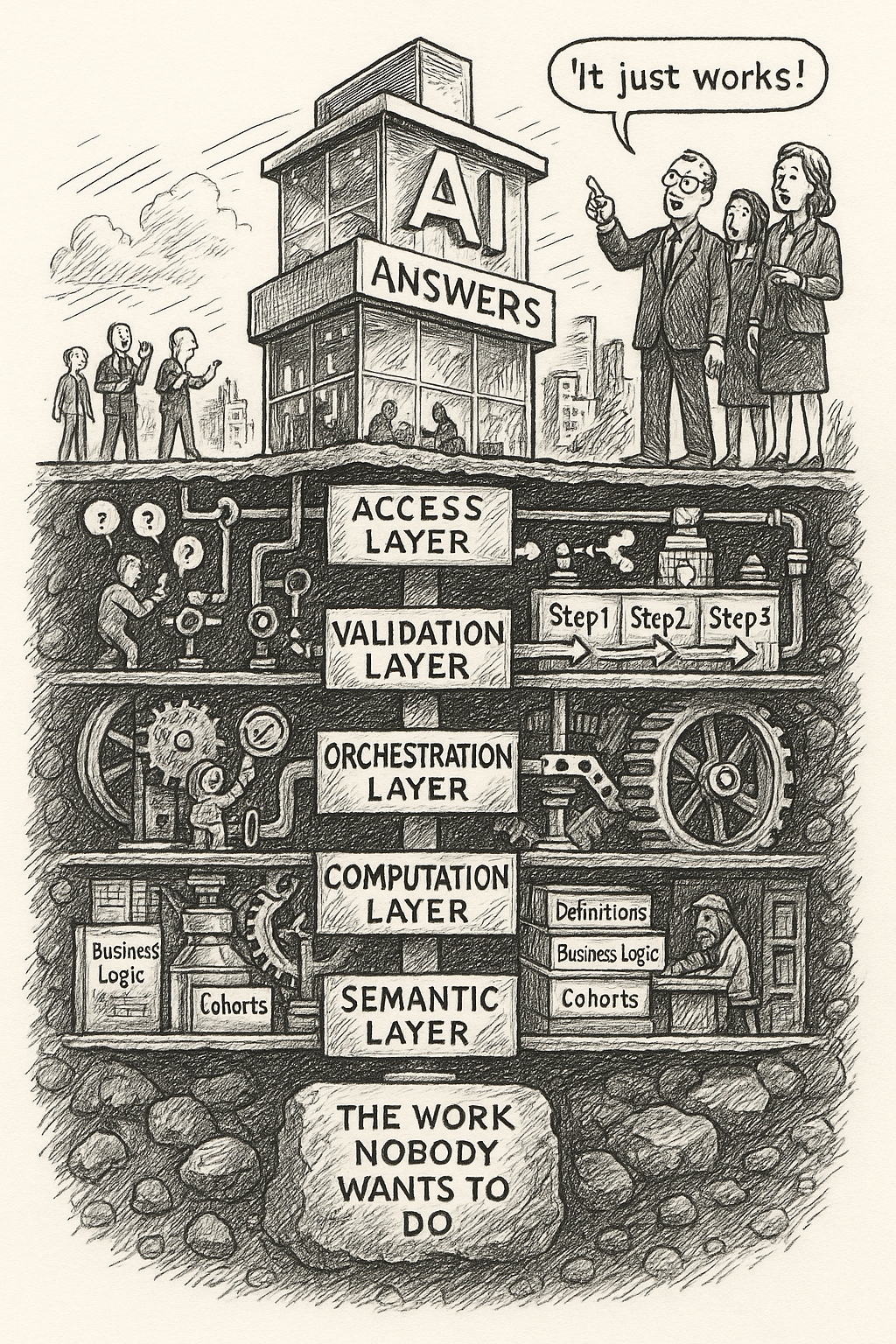 The hidden infrastructure under AI answers